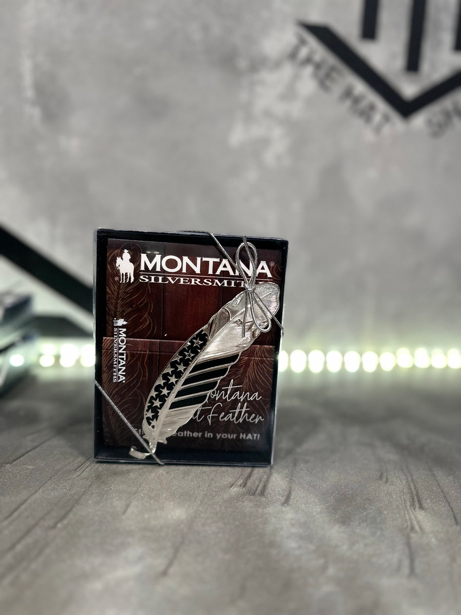 How to Stick a Feather in your Hat with Montana Silversmiths Hat