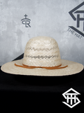 THS Dual Vent Sisal Regular Crown / 4.25in. Brim Straw Hat