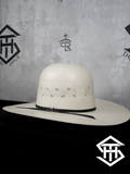 Cuernos Chuecos Randado Flower Regular Crown / 4.25in. Brim Straw Hat