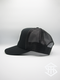THS Black/White Logo FlatBill SnapBack