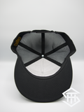THS Black/White Logo FlatBill SnapBack