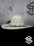 THS Snowflake Regular Crown / 4.75in. Brim Straw Hat