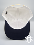 THS Cream / Blue Logo Performance Snapback