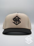 THS Tan / Black Rope Logo  Performance Snapback