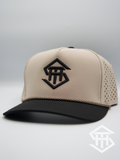 THS Tan / Black Rope Logo  Performance Snapback