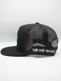 THS Black/ White Logo 2 W/ Logo Snapback