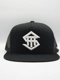 THS Black/White Logo W/ logo Snapback