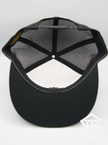 RLP " Oreo " White / Black Logo W/O Logo Flatbill Snapback