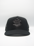 THS Black/ White Logo 2 W/ Logo Snapback
