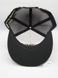 THS Black/ White Logo 2 W/ Logo Snapback