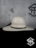 Tacchino Zefiro Regular Crown / 4.25in. Brim Straw Hat