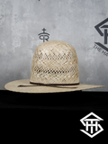 THS Dual Vent Sisal Tall Crown / 4in. Brim Straw Hat