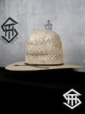 THS Dual Vent Sisal Tall Crown / 4in. Brim Straw Hat