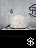 THS Snowflake Regular Crown / 3.5in. Brim Straw Hat