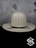 THS Hex Tall Crown / 4in. Brim Straw Hat