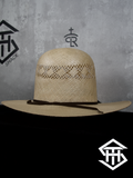 THS Gold Tall Crown / 4in. Brim Straw Hat