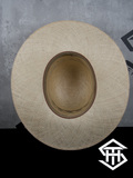 THS Gold Tall Crown / 4in. Brim Straw Hat