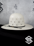 THS Snowflake Regular Crown / 3.5in. Brim Straw Hat