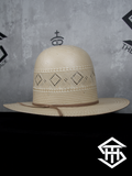 THS Tan Legacy Tall Crown / 3.5in Brim Straw Hat