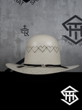 THS Corazon Blanco Tall Crown / 4in. Brim Straw Hat