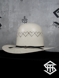 THS Corazon Blanco Tall Crown / 4in. Brim Straw Hat