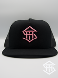 THS " Baby Pink " Logo Flatbill Snapback