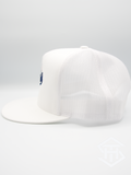 THS White / Blue Baseball Snapback