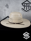 Serratelli Tan Ivory Regular Crown / 4.5in. Brim Straw Hat