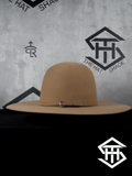 Serratelli Pecan Pure Wool Regular Crown / 4.5in. Brim Straw Hat
