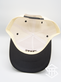 THS Cream/Black Logo Outline Snapback