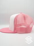 RLP Pink/White Logo Snapback