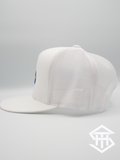 THS White/Panda Navy Logo Snapback