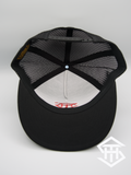 THS Black / Red Logo 2 Flatbill Snapback