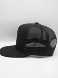 THS Black/Red Outline Logo Snapback