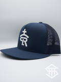 RLP Navy/White Logo Snapback