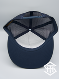 RLP Navy/White Logo Snapback