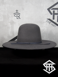 KIDS THS Charcoal Grey Regular Crown / 4in. Brim Wool Felt Hat