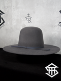 KIDS THS Charcoal Grey Regular Crown / 4in. Brim Wool Felt Hat