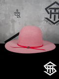 THS PinkPanther Regular Crown / 4in. Brim Straw Hat