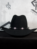 Resistol 4x Black Regular Crown/3.75in. Brim Vintage Felt Hat