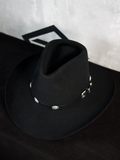 Resistol 4x Black Regular Crown/3.75in. Brim Vintage Felt Hat