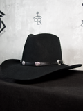 Resistol 4x Black Regular Crown/3.75in. Brim Vintage Felt Hat