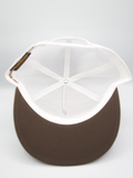 THS "Brahmer Tamer" Brown / White Flatbill Snapback