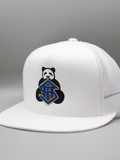 THS White/Panda Navy Logo Snapback