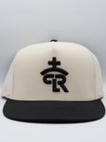 RLP Cream/Black  Baseball Snapback