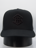 THS Full Black Logo Original Flatbill Snapback