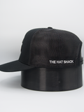 THS Full Black Logo Original Flatbill Snapback