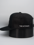 THS Black/White Outline Logo Original Flatbill Snapback