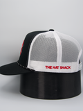 THS Black/White/Red/White Outline Logo Rope Original Flatbill Snapback