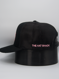 RLP Black/Pink Logo Original Flatbill Snapback